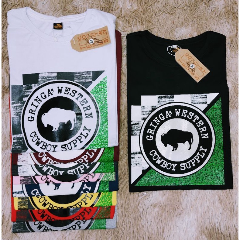 Kit com 50 Camisetas Country Estampas em Relevo | Shopee Brasil