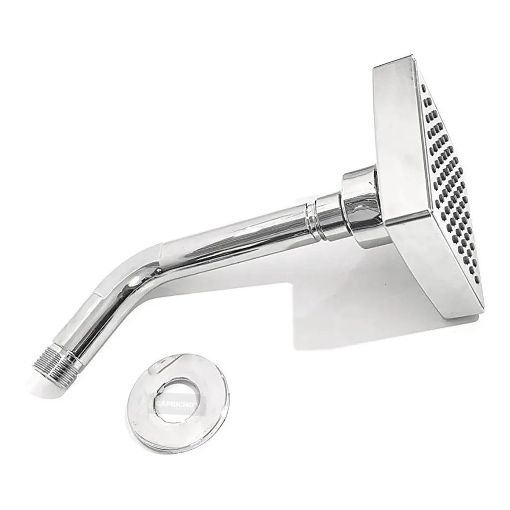 Ducha ChuveiroQuadrada P/ Aquecedor A Gás E Solar em Oferta na Shopee