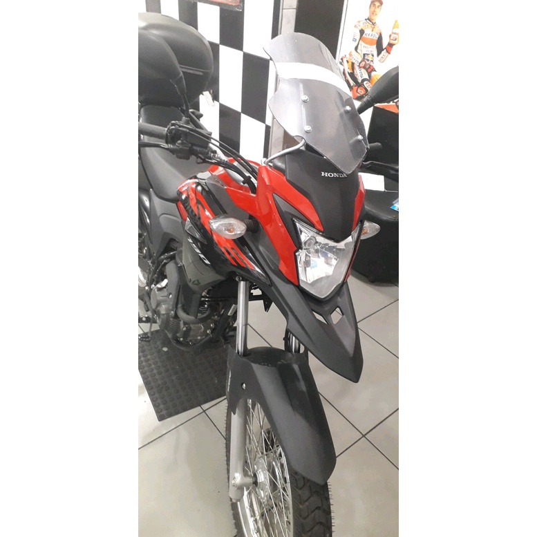 Bolha para-brisa modelo scorpion Honda XRE 300/190