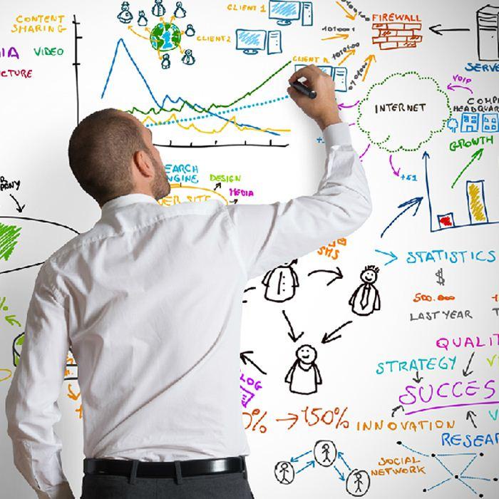 Adesivo De Parede lousa Quadro Branco 2 x 1m