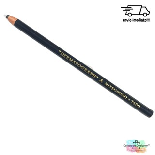 Lápis Dermatográfico Mitsubishi Original 7600 Preto 01 unidade