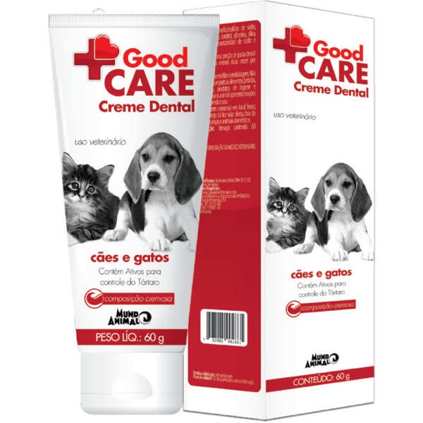 Good Care Creme Dental 60g para Cães Mundo Animal - Pets
