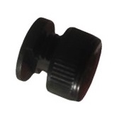 Botao Frances Preto Para Vidro Unitario