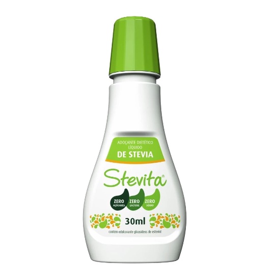 Adoçante Natural Líquido Stevia 30ml - Stevita