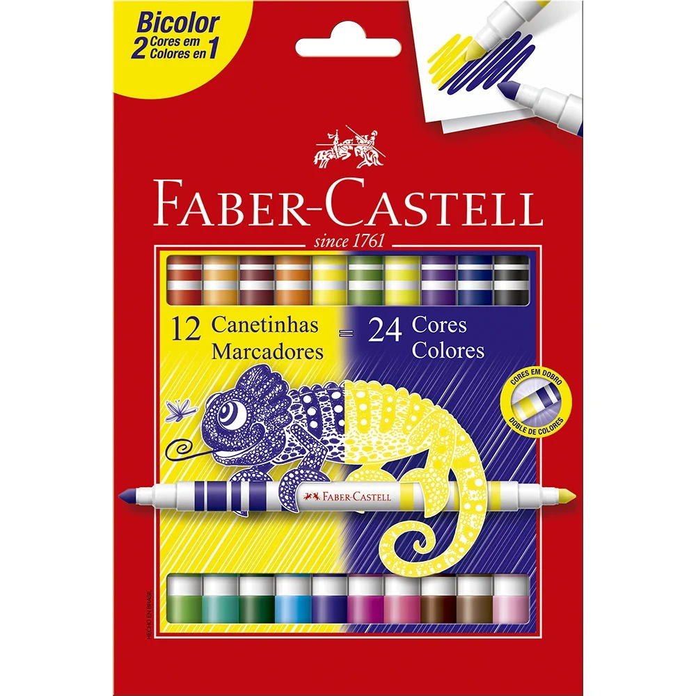 Faber Castell Canetinhas Bicolor: Onde Comprar | BuscaProdutos