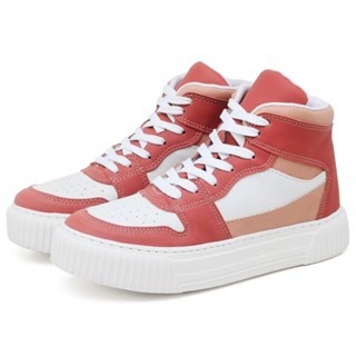 Tenis Sneaker Dubuy Feminino Cano Alto Goiaba Broz 030FG