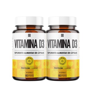 Kit 2x Vitamina D3 2.000ui 100 cápsulas - Iridium Elements