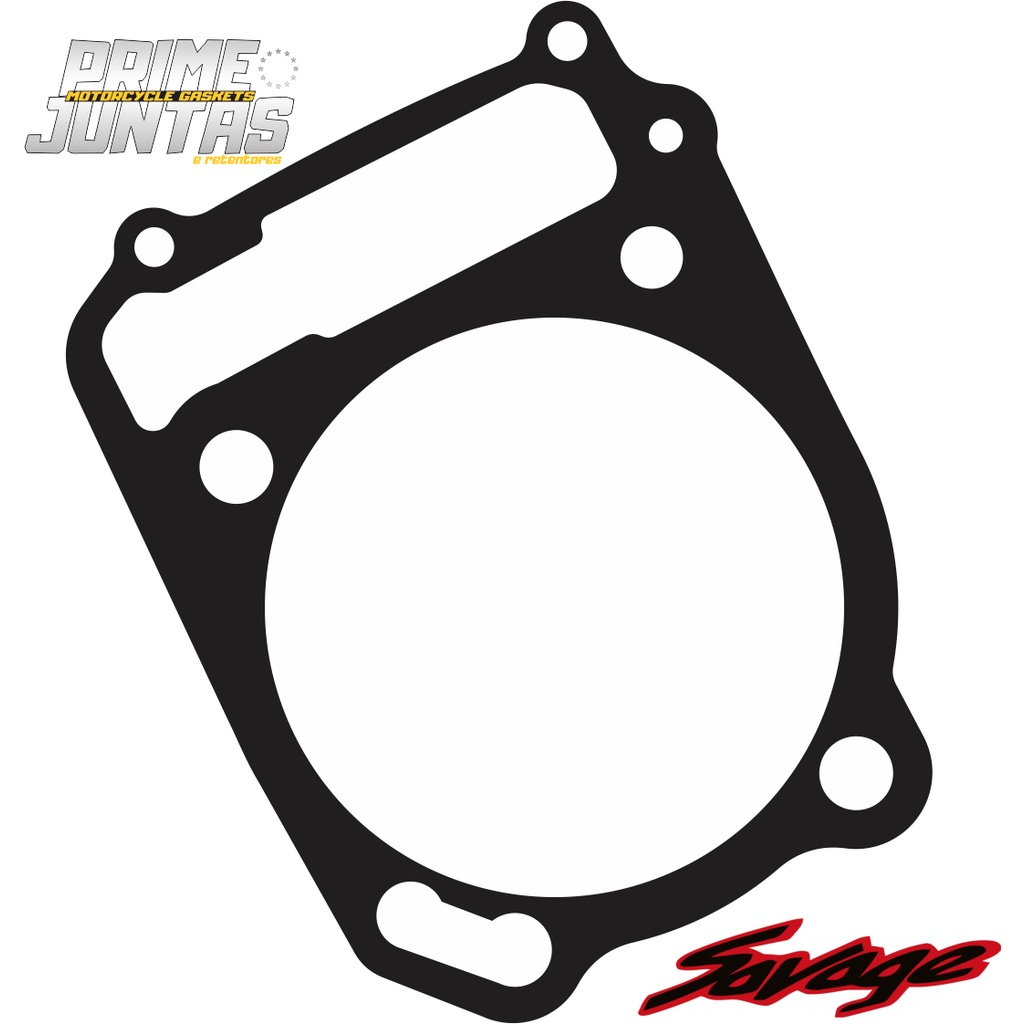 Junta Cilindro Suzuki Savage 650 (1986 - 2003) 1124124b01h17