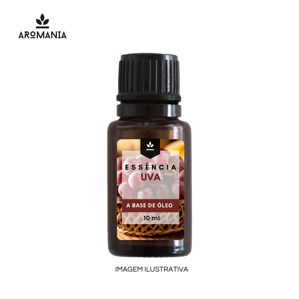 Essência Uva Cosméticos Velas Aromatizador e Difusor Elétrico 10ml