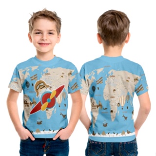 Camiseta Básica Infantil ou Adulta - Pequeno Aviador em Oferta na Shopee