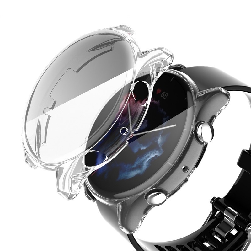 Capa Capinha Anti impacto Smartwatch Huami Amazfit GTR 2 / GTR 3 / GTR 3 PRO / GTS 4 Transparente