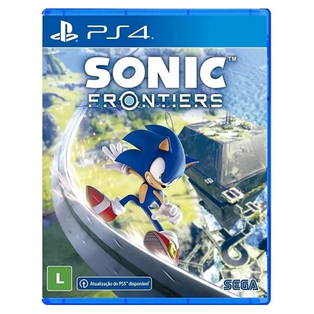 Jogo Sonic Frontiers  Ps4 - Mídia Física Lacrado