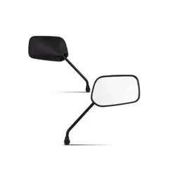 Par Espelho Retrovisor Preto Moto Honda Cg Titan Fan Today Ml 125 150 160 ks Es Esd Mix Flex Cargo