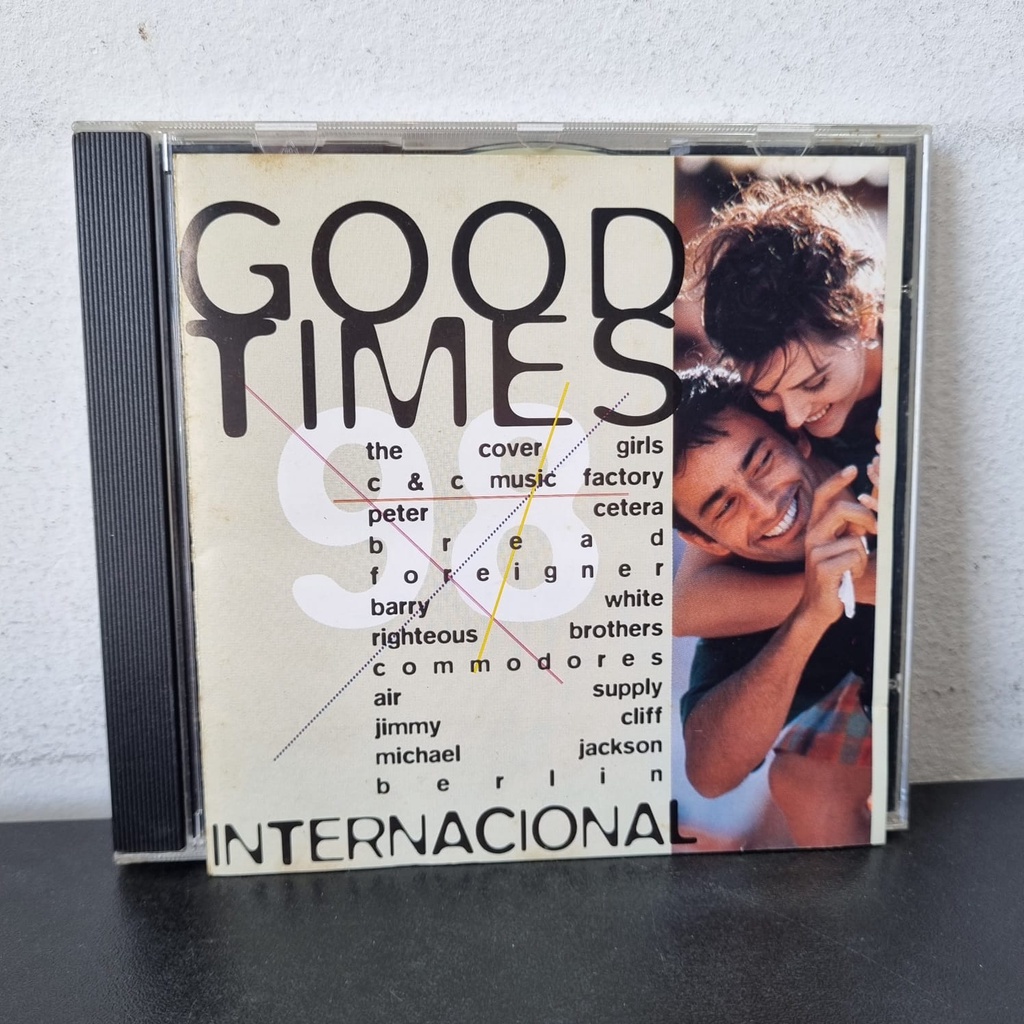 CD Good Times 98 Internacional - Commodores Air Supply C&C Music Factory