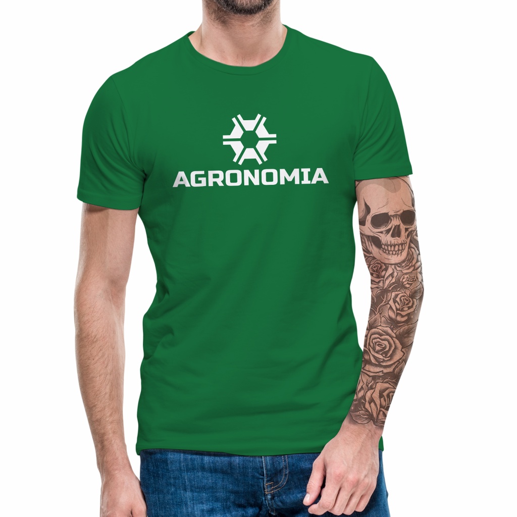 Camiseta Agronomia Camisa Curso Agrônomo Masculina Pecuária Profissão Faculdade Universidade