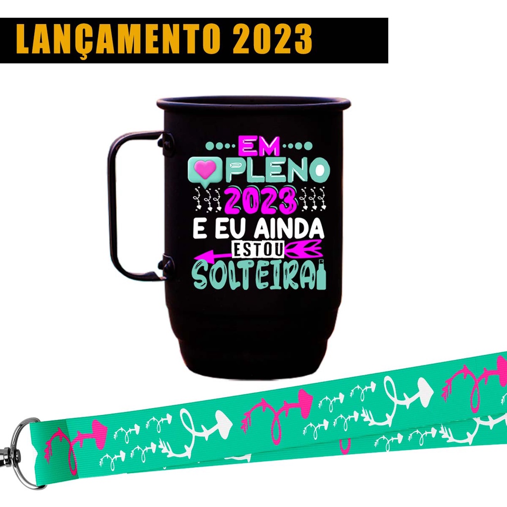 Caneca de aluminio em Pleno 2023 Carnal Festas Aniversário Formatura ...