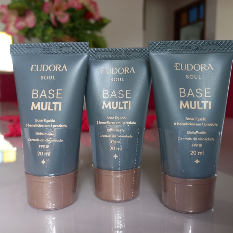 Base Multi 8 em 1 Eudora Soul 20ml | Shopee Brasil