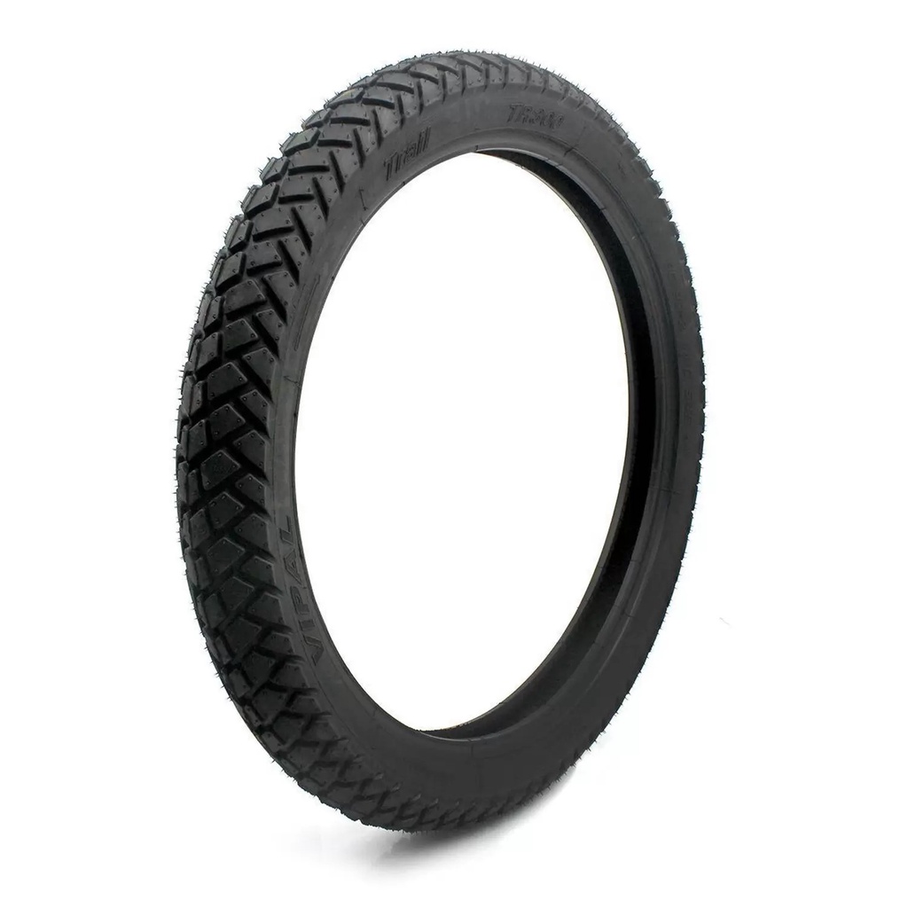 Pneu Dianteiro Vipal para moto TR300 Tornado XTZ 90/90- 21 com câmara