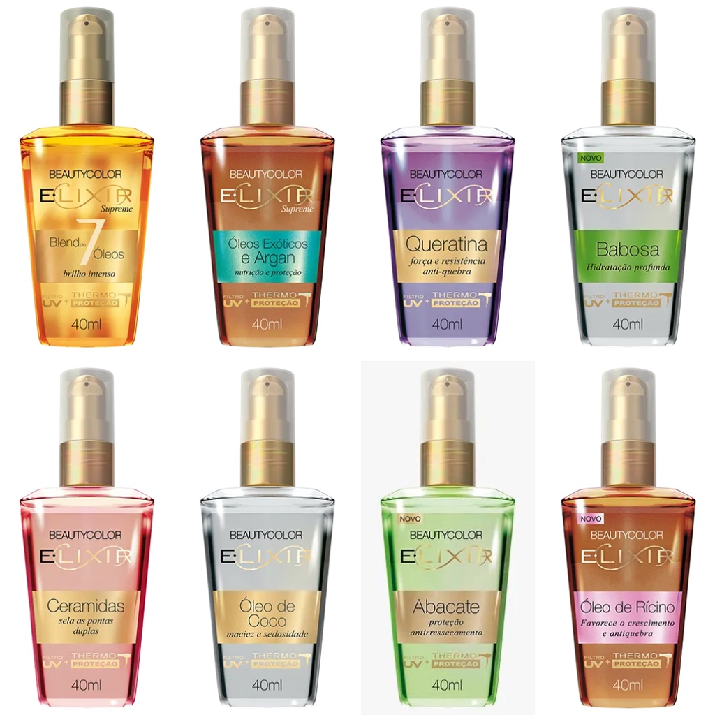 Beauty Color Óleo Elixir Capilar Supreme 40ml a Escolher