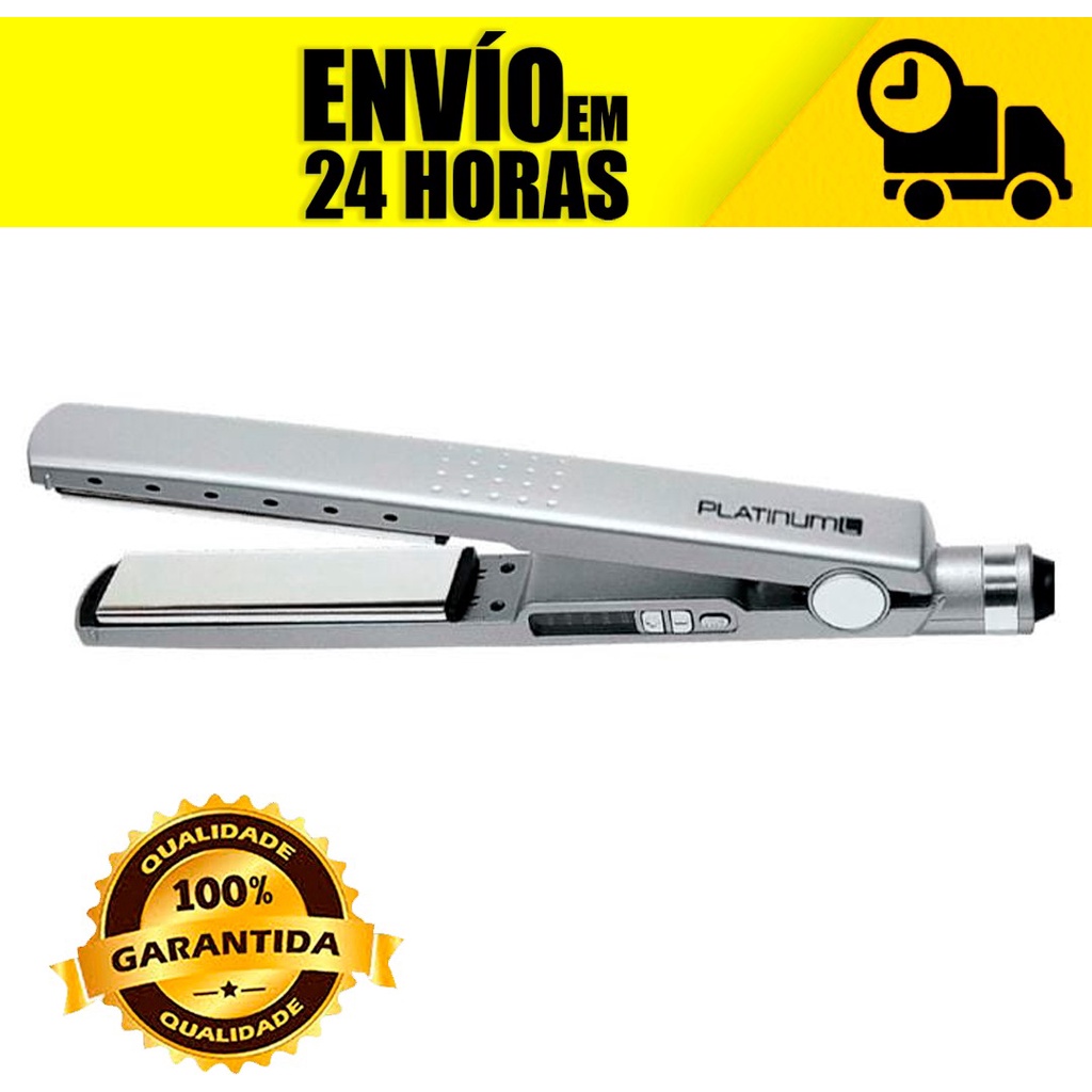 Prancha Aliss Prancha de cabelo Platinum chapinha Beleza Original 230ºc 450ºF BIVOLT