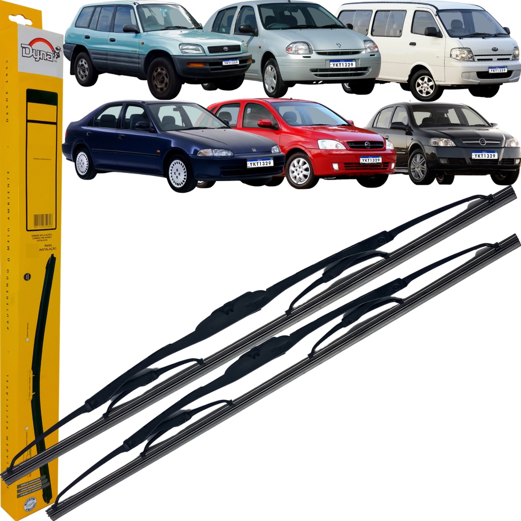 Par de Palhetas Dianteiras Dyna Astra Corsa Montana Clio em Oferta na Shopee