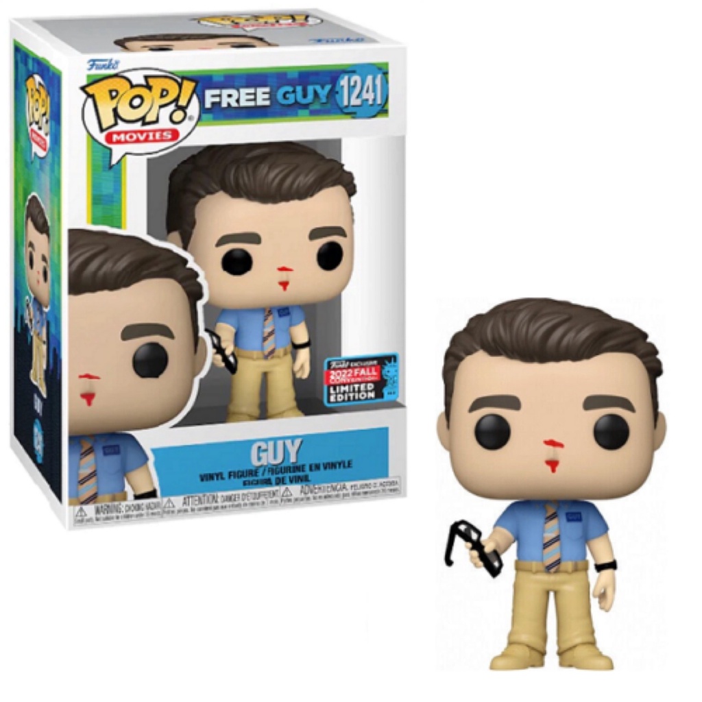 FUNKO POP FREE GUY GUY *NYCC 2022* 1241 NOVO ORIGINAL