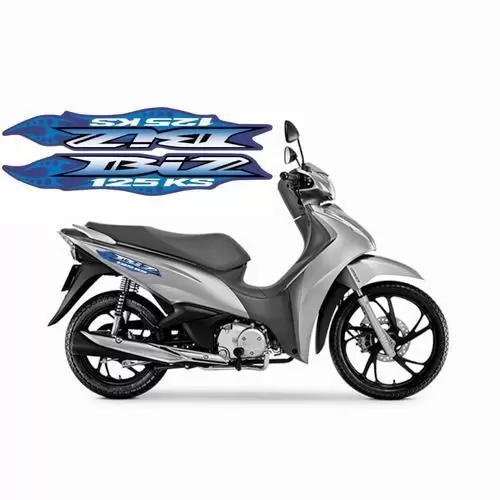 Kit Adesivo Honda BIZ 125 2006 / 2007 - Jotaesse em Oferta na Shopee
