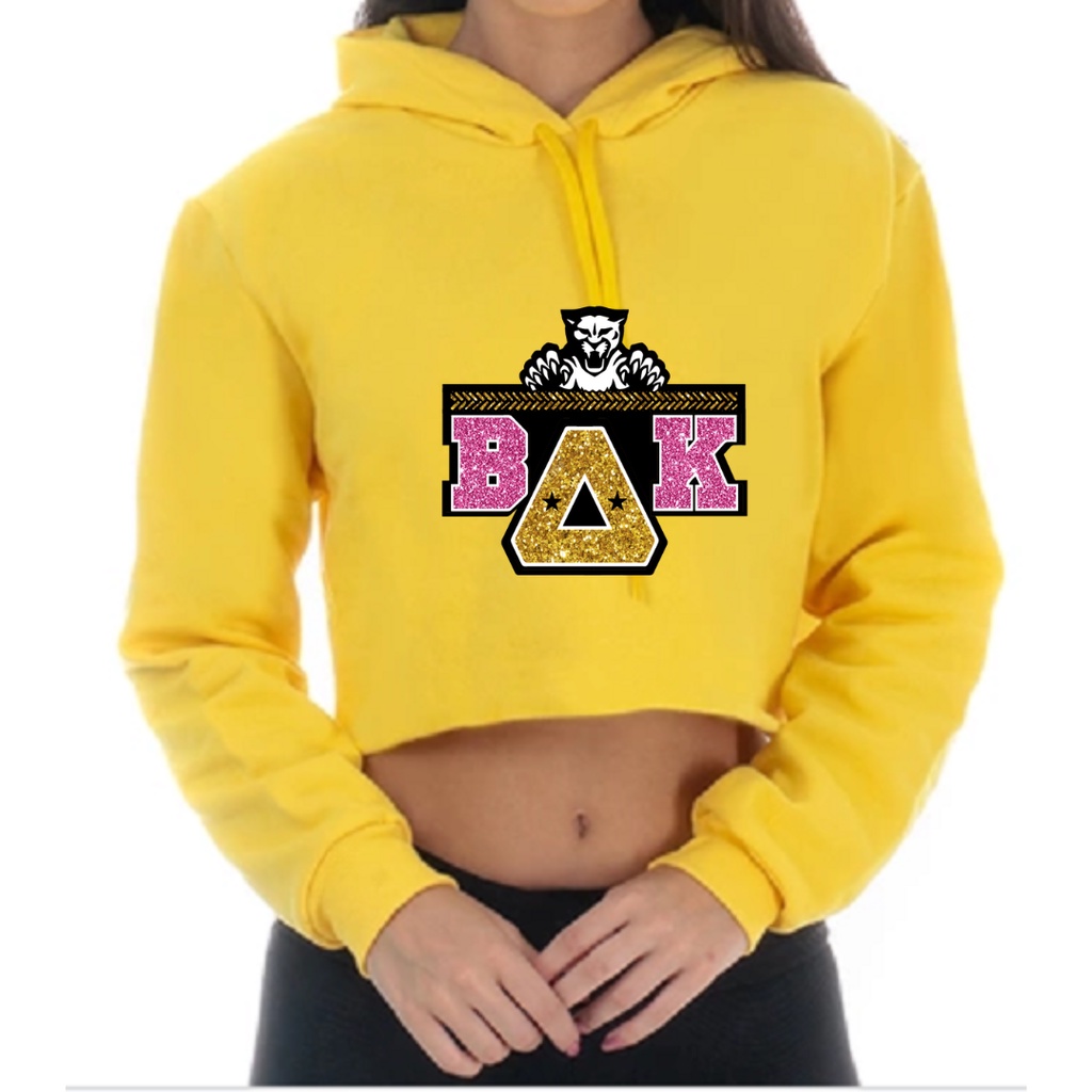 Blusa Cropped Moletom BAK Beyonce Coacharella