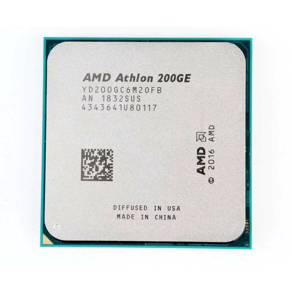 Processador Gamer Amd Athlon 200ge Com Gráfica Integrada Radeon Vega 3