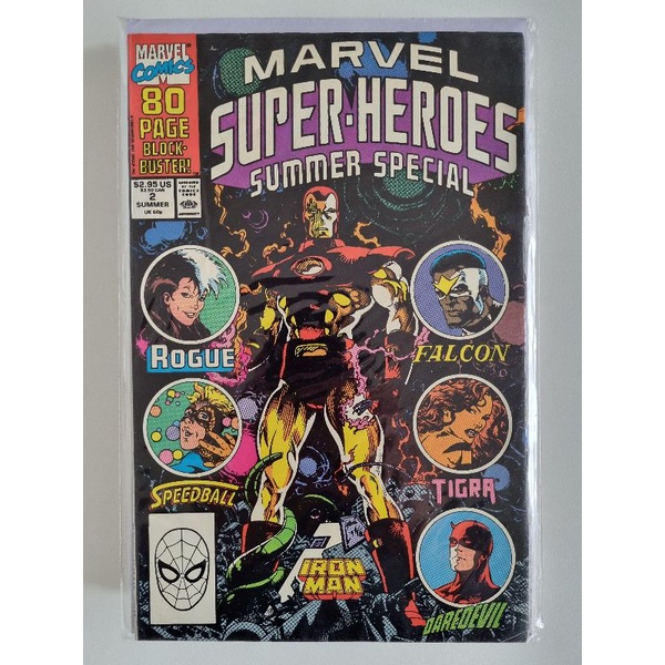 Marvel Super Heroes 2 Summer Special - 1990 - HQ em Inglês - Importada