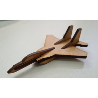 Avião F-15 MDF cru 10cm brinquedo para pintar,  lembrancinhas, etc em Oferta na Shopee