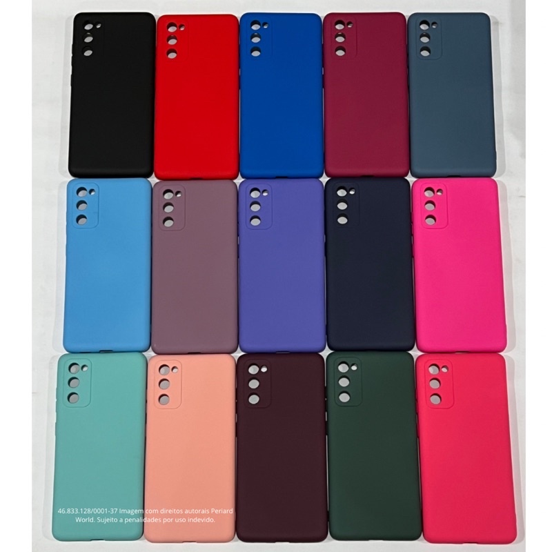 Capa Case Capinha Premium Aveludada Samsung Galaxy S20 Fe Tela 6.5