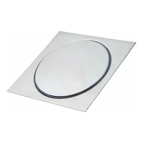 Ralo Click Inteligente Quadrado Inox para Banheiro 10x10