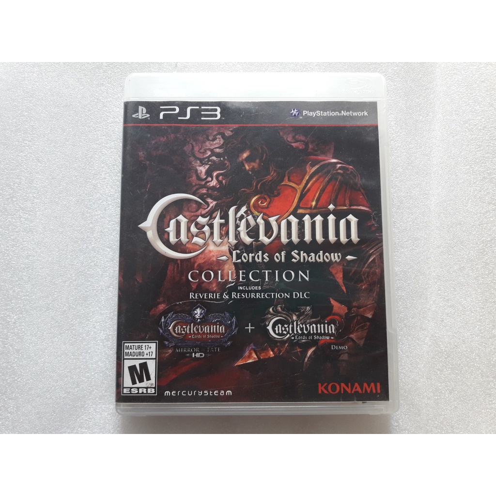 Castlevania Collection Lord of Shadow com DLCs Original Completo PS3