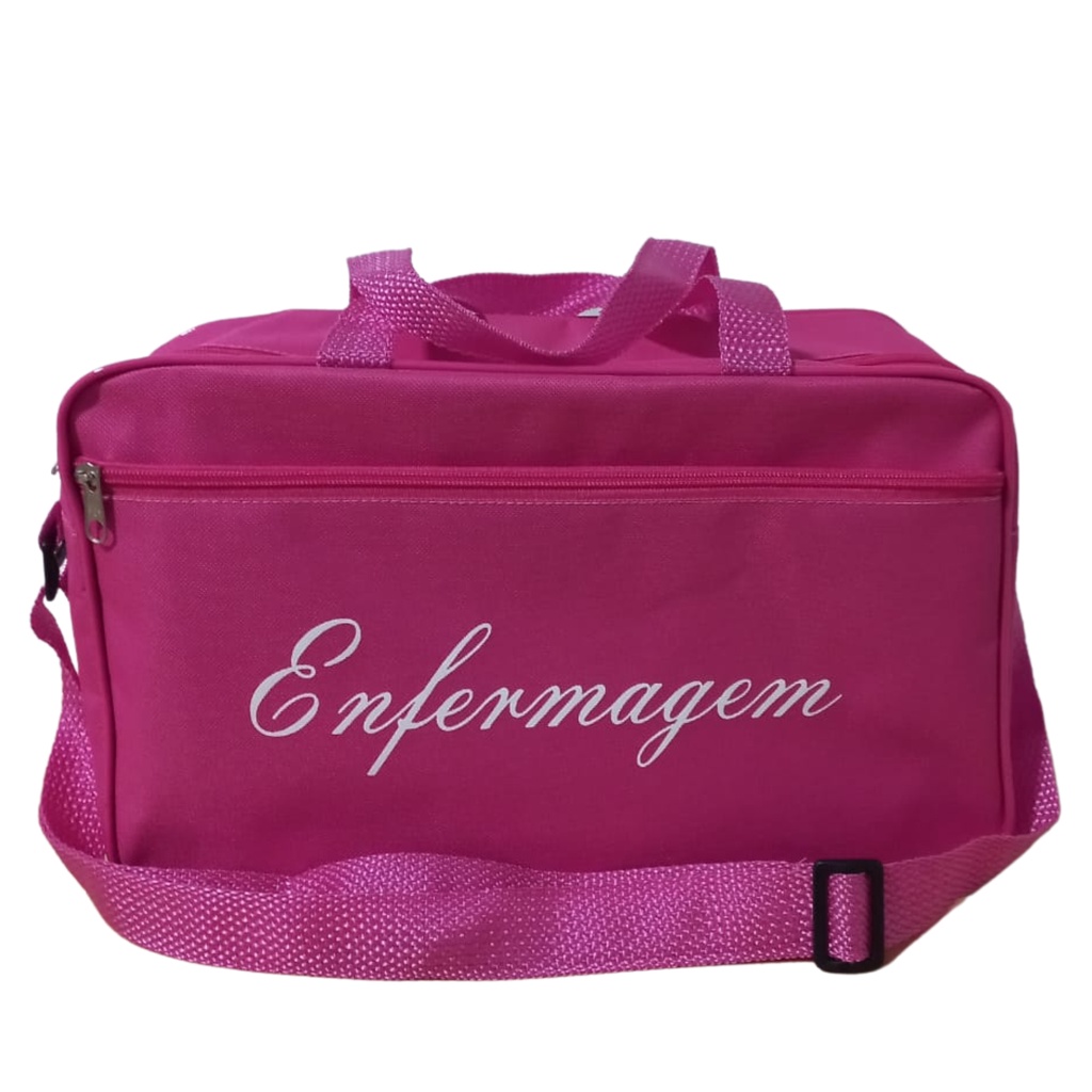 Bolsa para Enfermagem com Alça de Mão e Ombro Cor Variadas