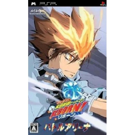 Jogo Psp Umd Katekyo Hitman Reborn! Battle Arena Raríssimo ! sem a caixa leia !