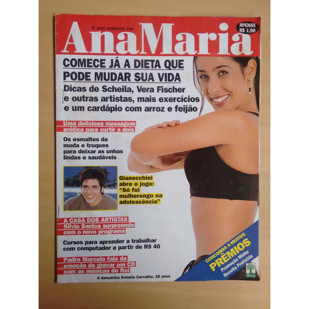 Revista Ana Maria 265 Scheila Carvalho Receitas Dietas 494w