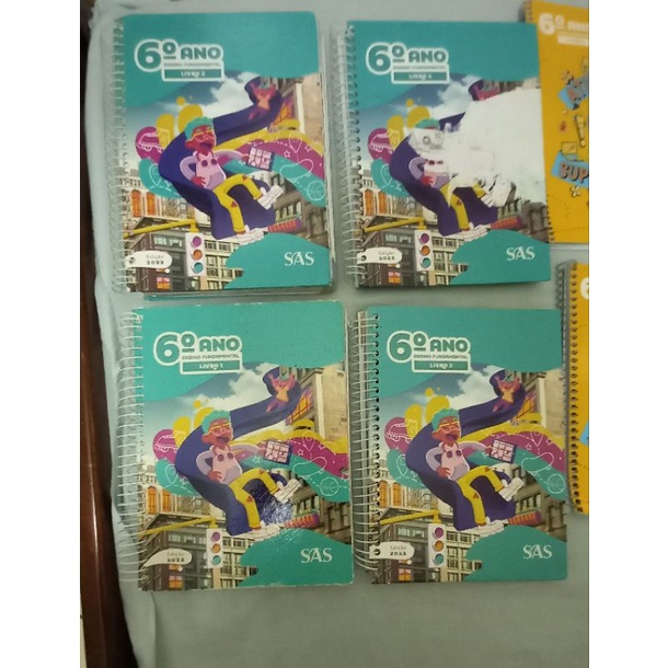 livro coleção SAS ( Sistema de Ensino)