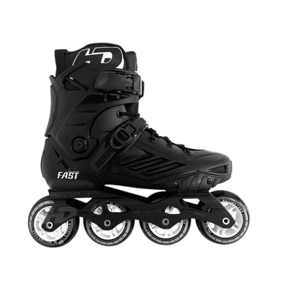 Patins Urban HD Inline Fast Preto 80mm Abec-9