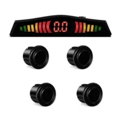 Sensor De Estacionamento Kx3 4 Pontos Display Preto