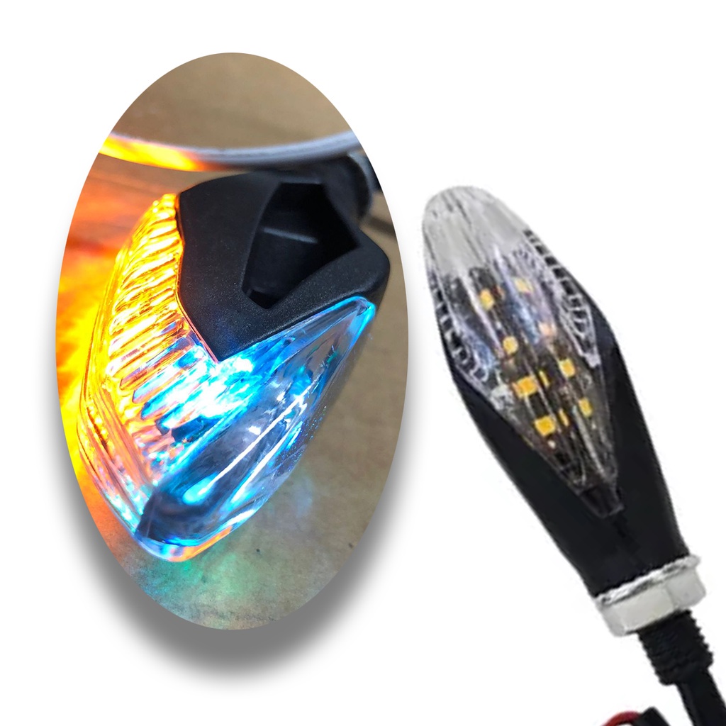 Pisca Boomerang De Led Falcon Cb300 Titan Fan Universal