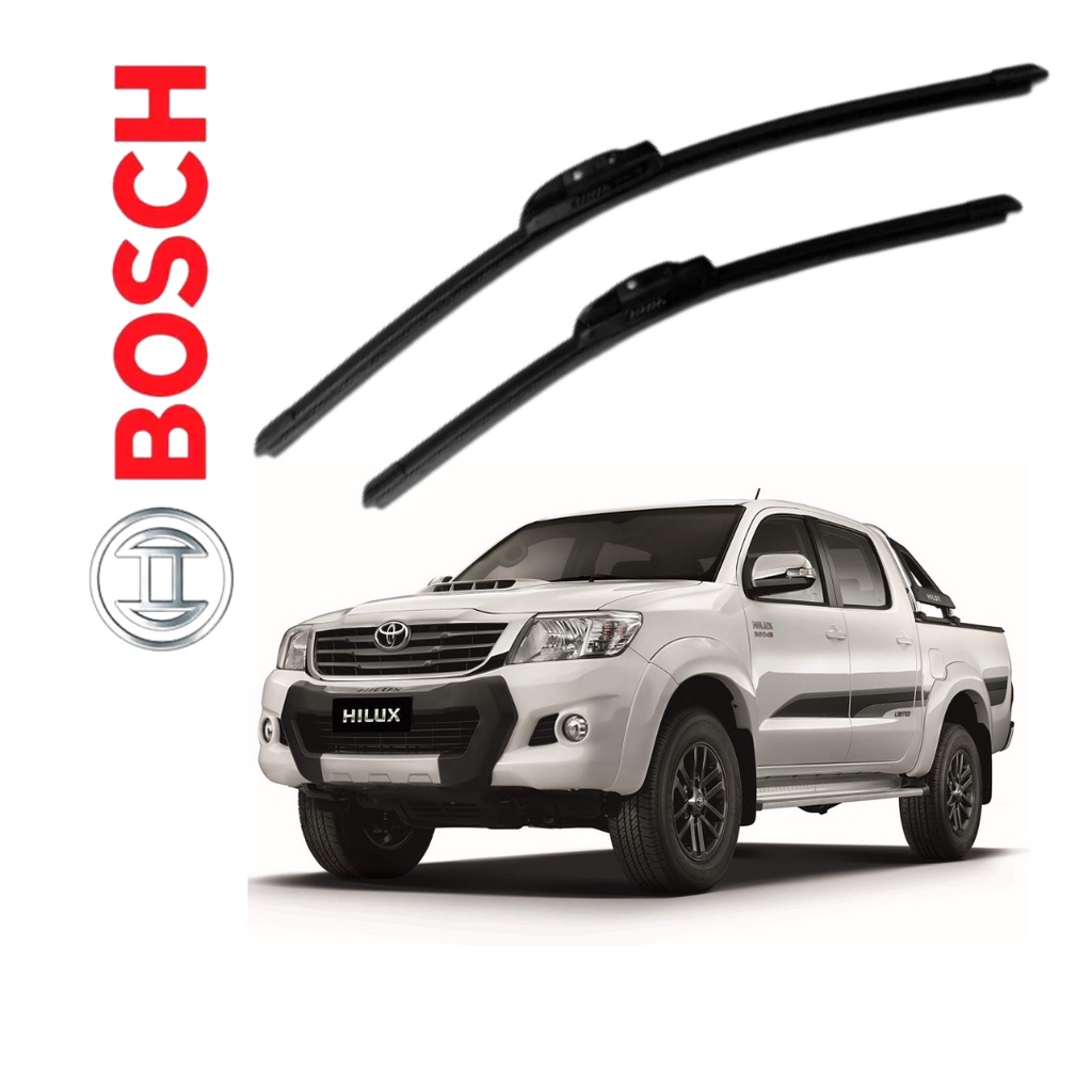 Par Palheta Limpador Parabrisa Hilux Sw4 Original Bosch 2008 2009 2010 2011 2012 2013 2014 2015