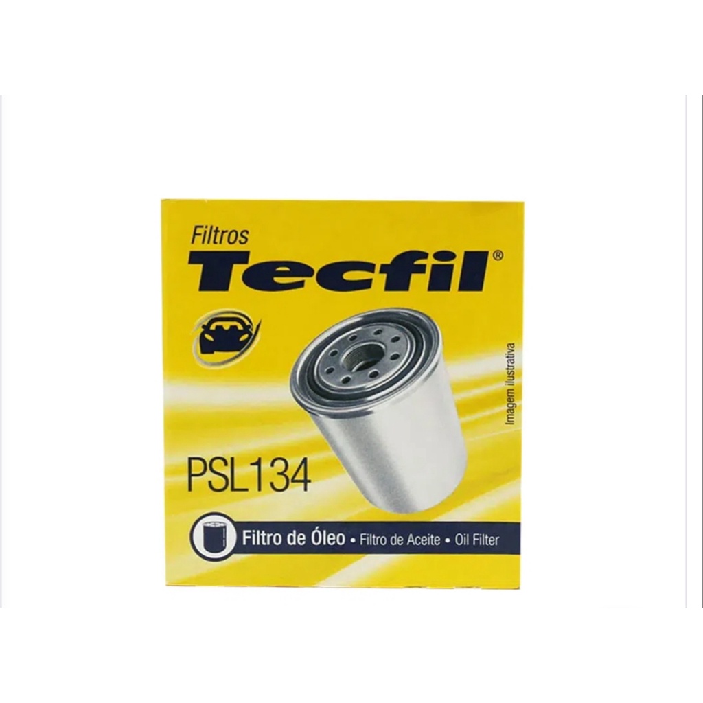 Filtro de Óleo Tecfil PSL134 COROLLA, RAV4, TRACKER, QQ, TIGGO 3X, X-TRAIL, VITARA em Oferta na Shopee