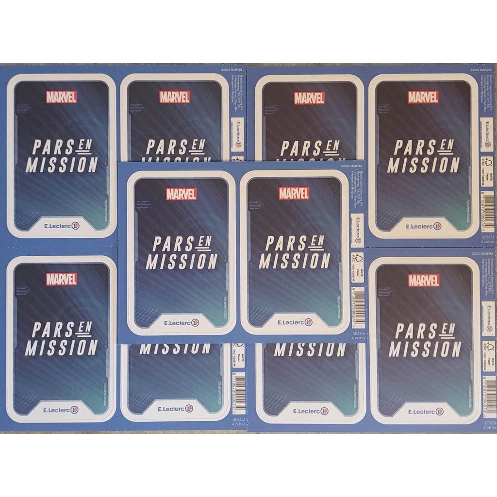 Envelope Lacrado Figurinha 2022 - 4 Cards Marvel