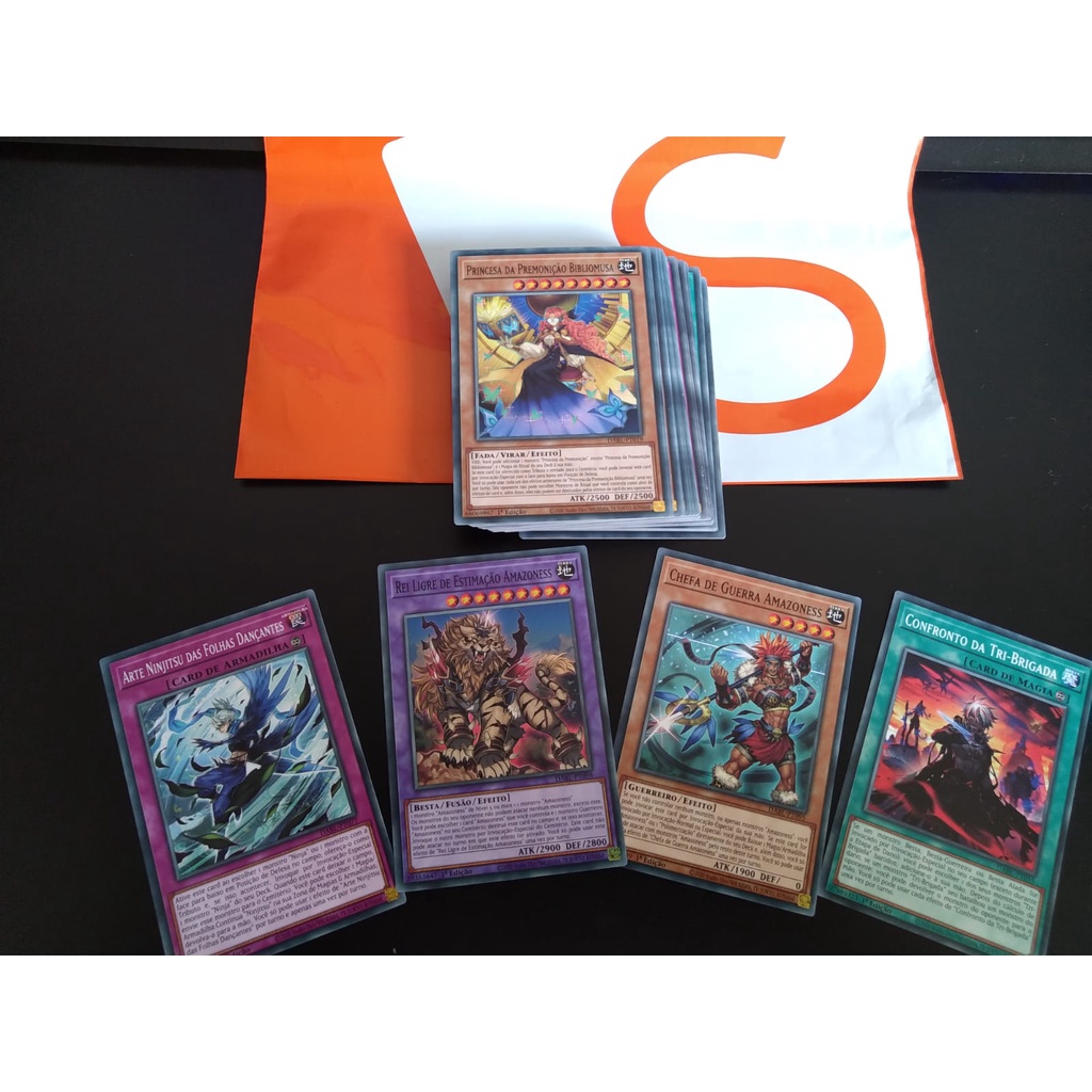 Lote de 50 Cartas Comuns de Yu-gi-oh (Sem Repetição)