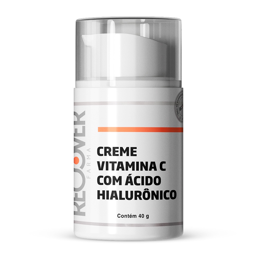 Creme Vitamina C com Ácido Hialurônico - 40 g