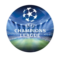 Painel Redondo Tecido Sublimado Champions League