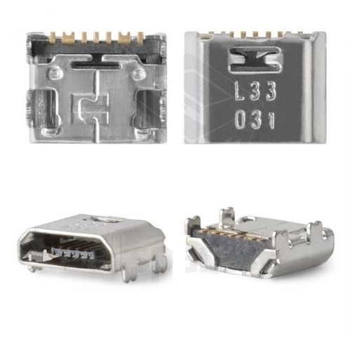 Kit Conector de Carga Micro Usb Galaxy Win - I8552 - I9060 - I9063 - I9082 - G360 - I9062 - I9152 - I879 - I869 - T110 - T111 - T560 - T561 Samsung Lote Atacado -  kit assistencia tecnica manuntenção de celular eletrônica