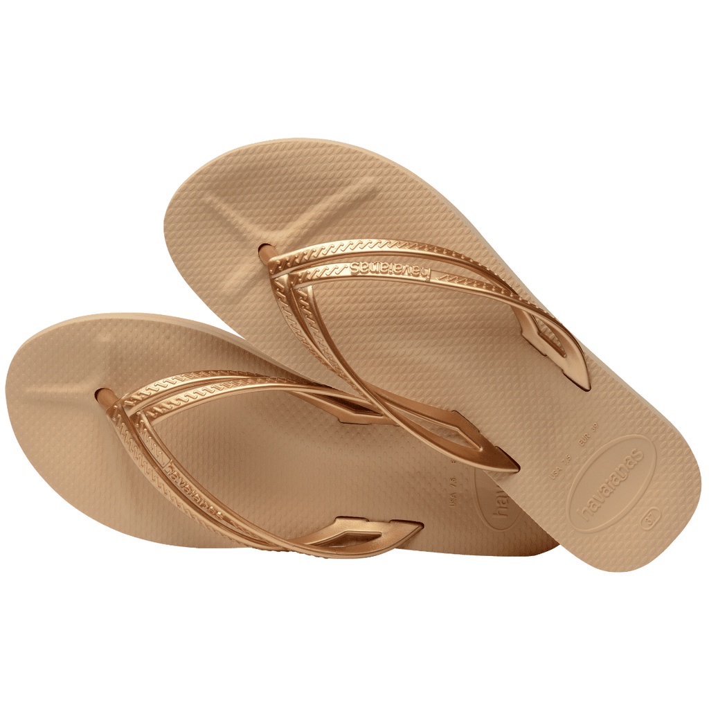 Chinelo Havaianas Wedges 3,5cm Fashion/Light Plataforma