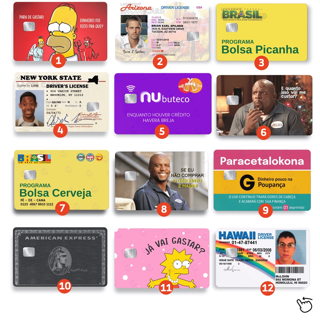 Adesivo para Cartão